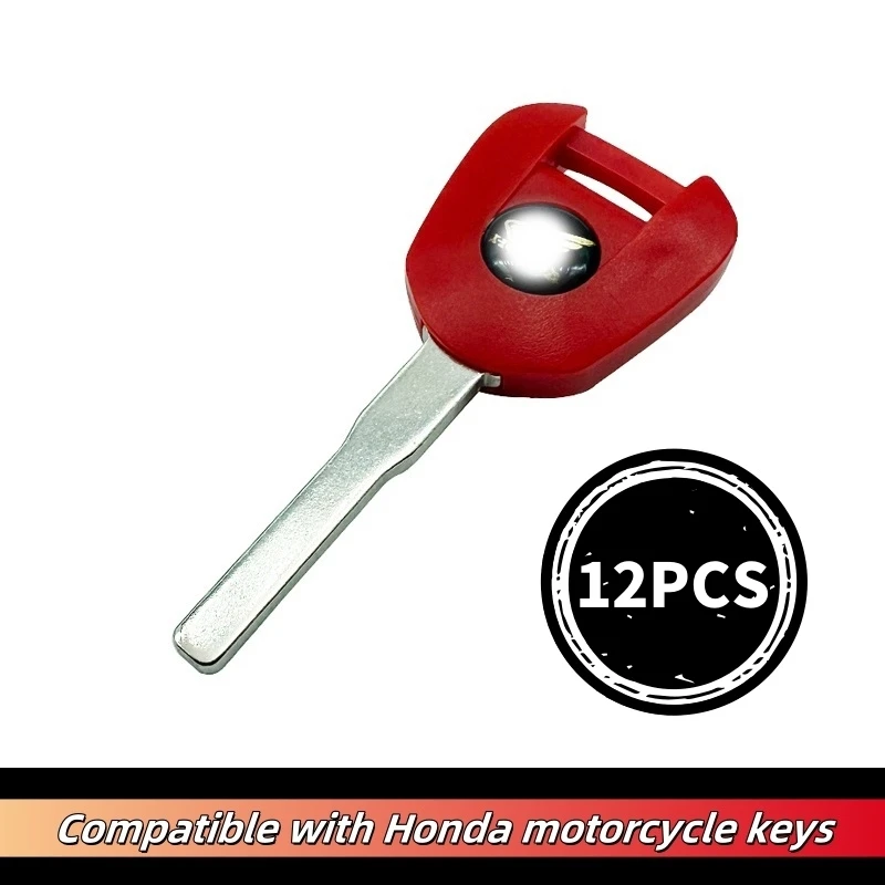 12Pcs New Blank Key For HONDA Motorcycle Keys  CBR300R CBR300 R CBR 300 R 2022 Year