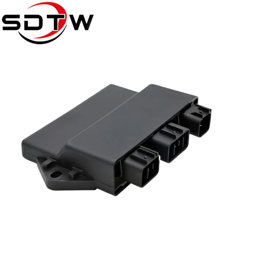 SDTW 5UH-85540-00-00 New CDI Igniter Module For Yamaha YFM 350 Bruin Grizzly Wolverine Warrior Black Three Headed Direct-current