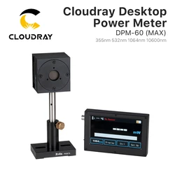 Cloudray Desktop Power Meter 60W High Accuracy Touch Screen Power Meter DPM-60 Dynamometer for Laser Engraving & Cutting Machine