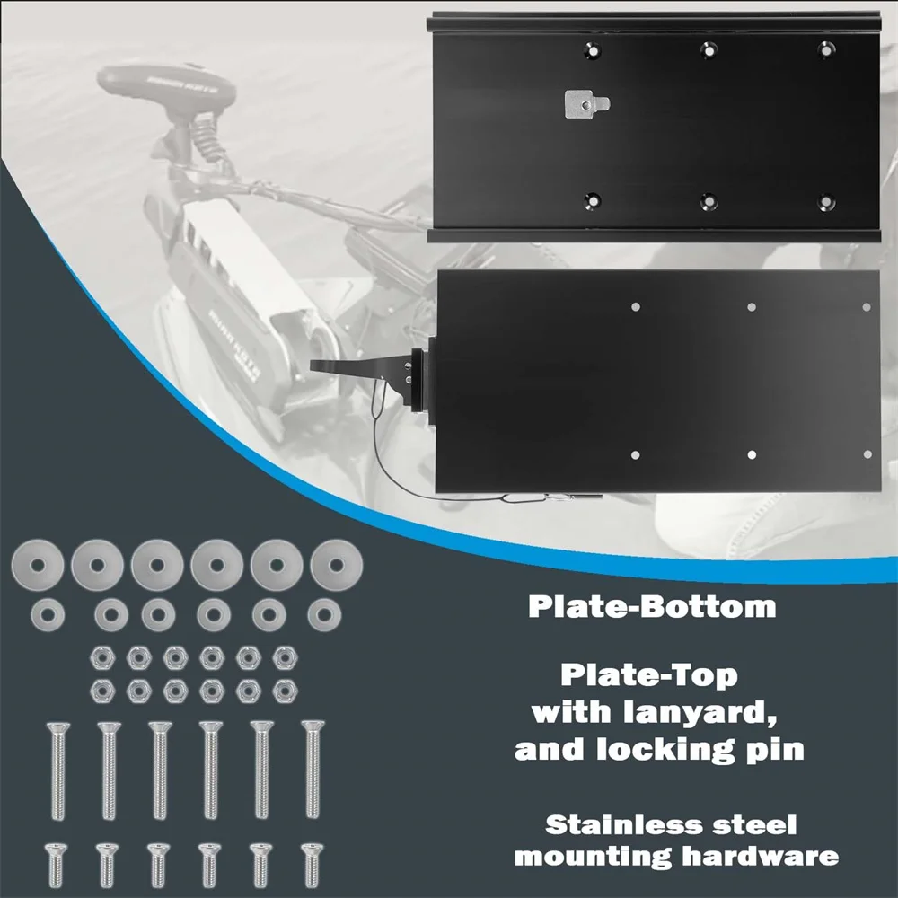 Bateau à moteur de traîne MKA-51 Quick Release prompt ket pour Ulterra, pour Terrova, pour PowerDrive V2, pour DeckHand 40 Marchandises pour la pêche