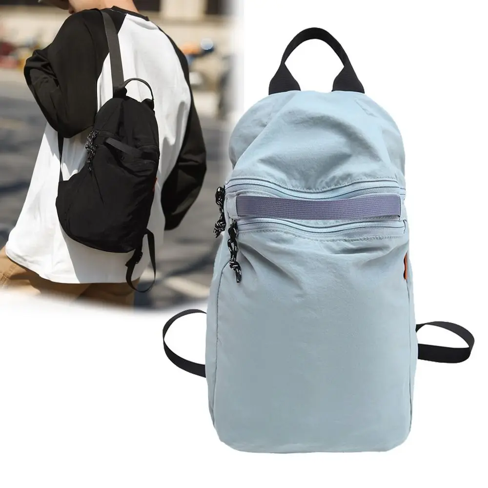 

Leisure Breathable Outdoor Mountaineering Bag Large Capacity Nylon Sport Gym Bag Lightweight With Zipper Cycling Rucksack Travel