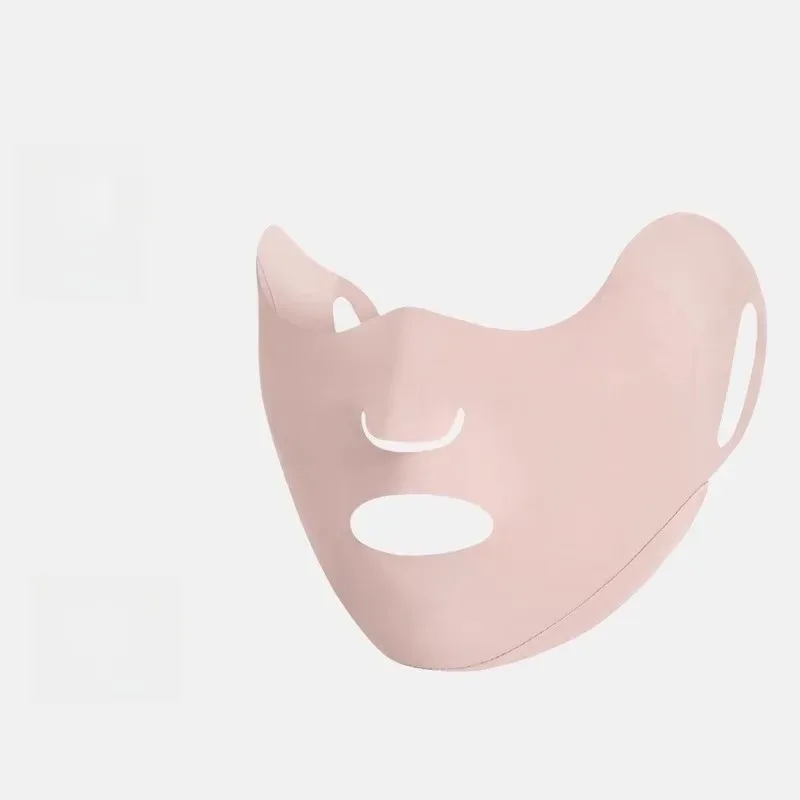 Suitable for Outdoor Running, Golf, Summer Sports, Men and Women UPF50+ice Sunscreen Facial Mask, Cool, Breathable and Light
