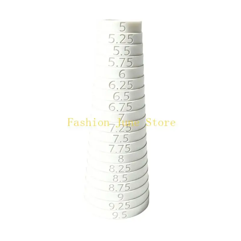 N5KA Bracelet Fit Check Tool with Engraved Markings for Jewelry Sellers
