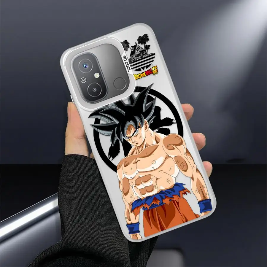 Phone Case for Xiaomi Redmi Note 11s 12 13 14 Pro Plus 10 11 Pro 10s Soft Cover Japanese Dragon Ball Goku