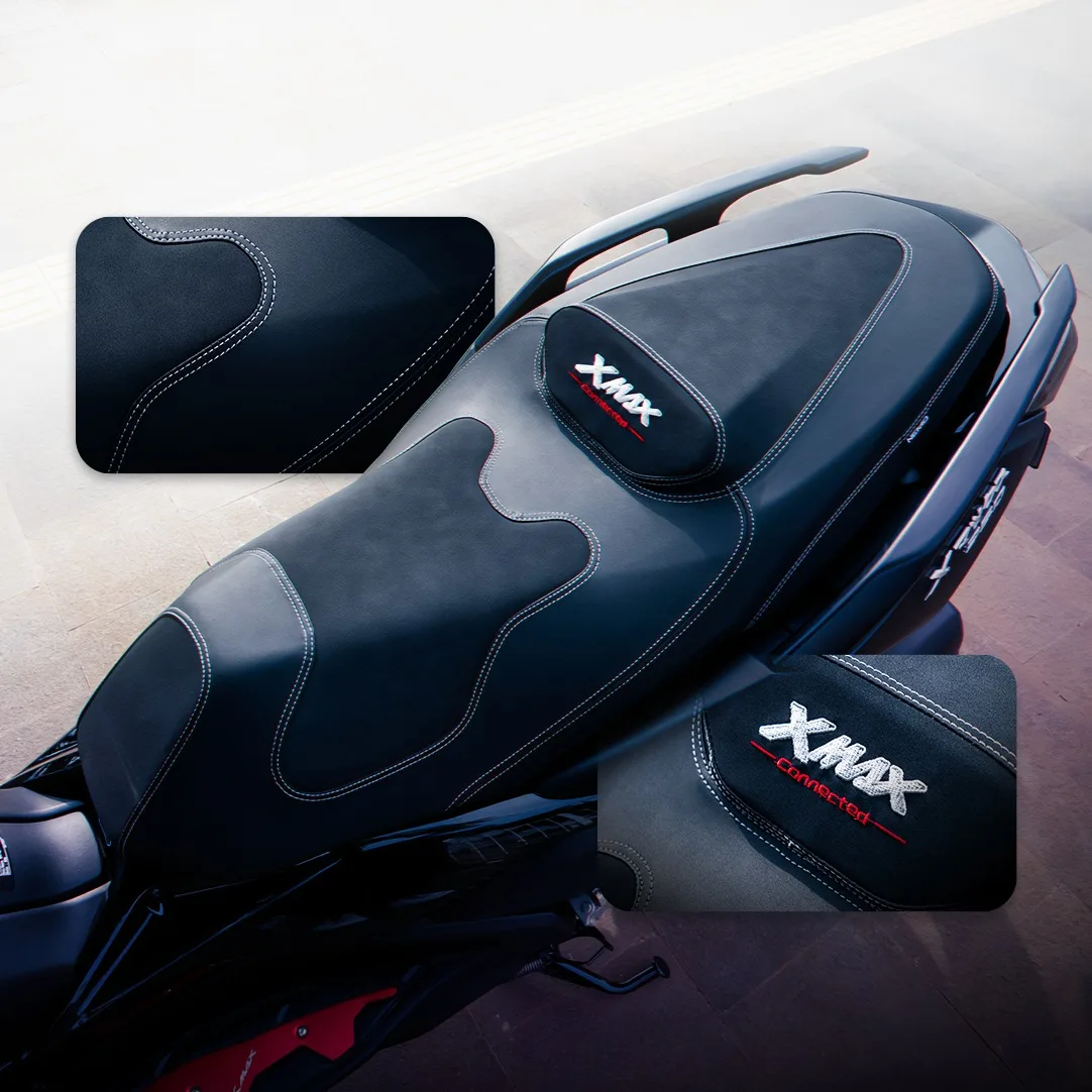 

Xmax Connected 2023 2024 NEMO Soft Seats Cushion Motorcycle Big Chair with Stitching for Yha Xmax Accessories Wholesale