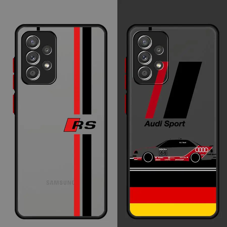 Custodia morbida per Samsung Galaxy A71 A72 A34 A25 A32 A56 A23 A36 A31 A24 A26 A21s A51 A22 A35 Cool A-Audi Sports-Car