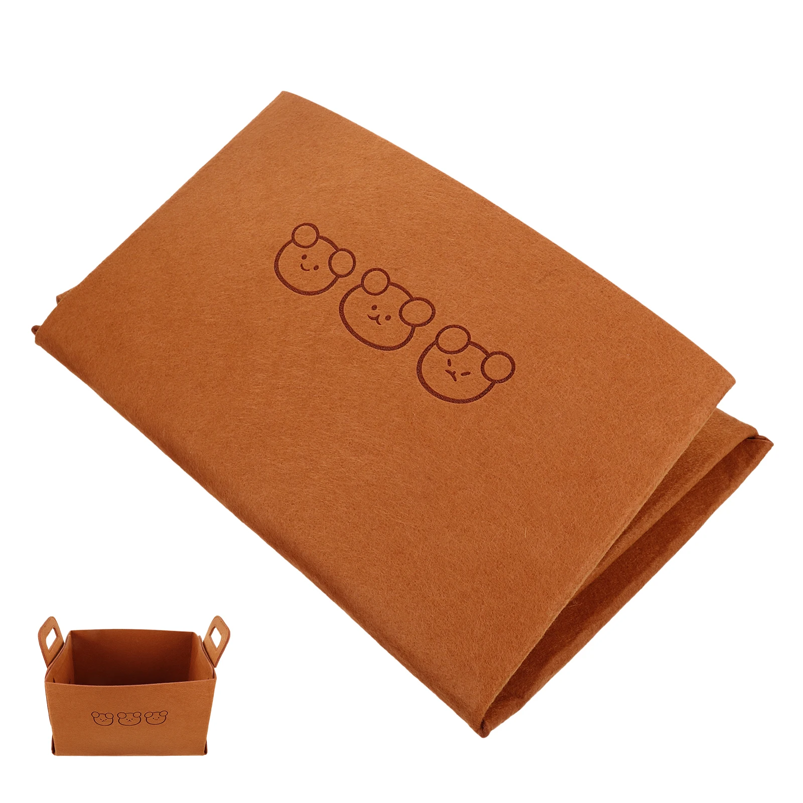 

Large Capacity Organizer Red Brown Felt Car Storage Trunk Organizer For Suv Bag SUV Auto Rear Tailgate Vehicle Accessories