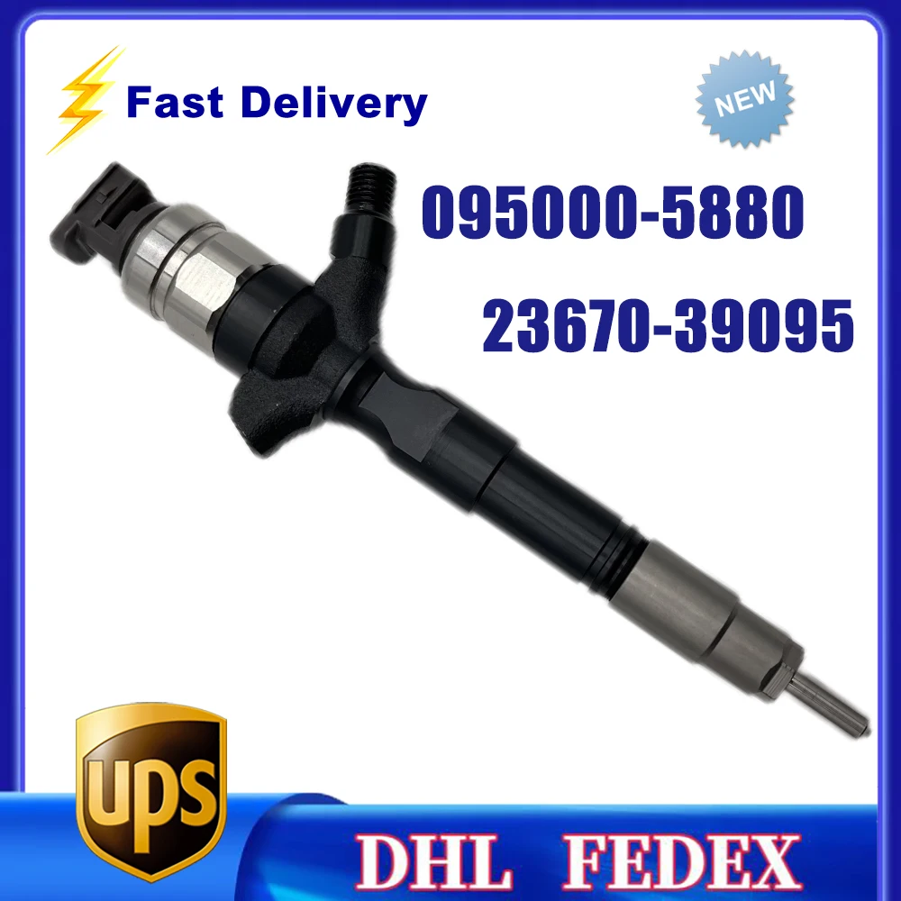 

095000-5880 23670-39095 DIESEL FUEL INJECTOR for TOYOTA HIACE Hilux 095000-5880 095000-588#