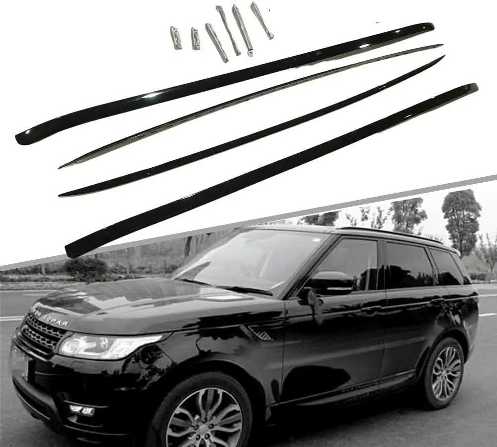 2Pcs Roof Rail Rack Side Rail Bar Fit for Land Rover Range Rover Sport 2014-2021