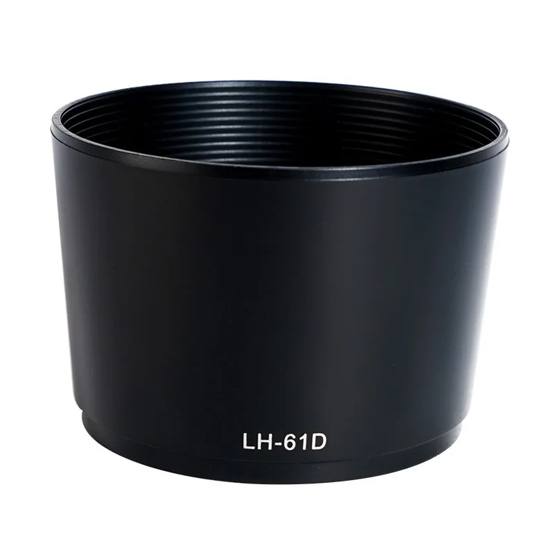 LH-61D LH61D 총검 렌즈 후드, 가역 58mm, 올림푸스 ZUIKO 디지털 ED 40-150mm F4-5.6 카메라 액세서리