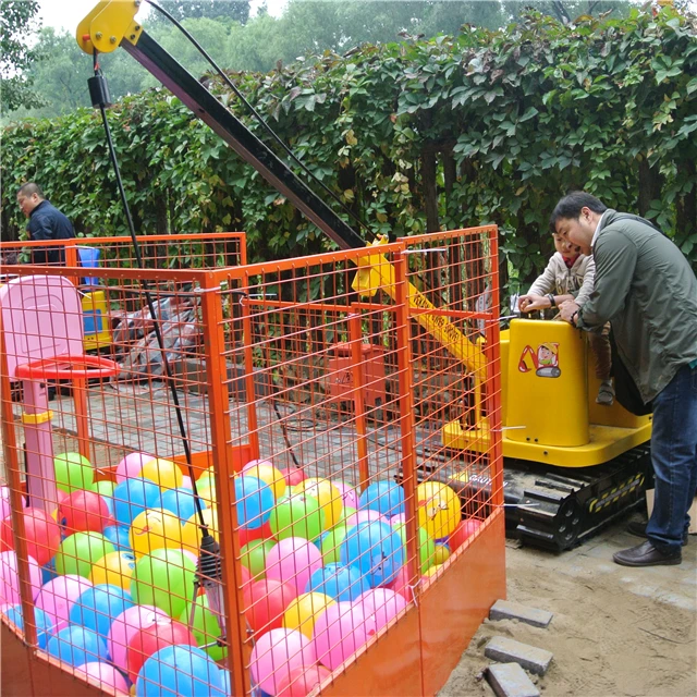 China Suppliers Large Amusement Equipment Coin-Operated Games Playground Theme Park Fiberglass Metal Amusement Crane For Kids