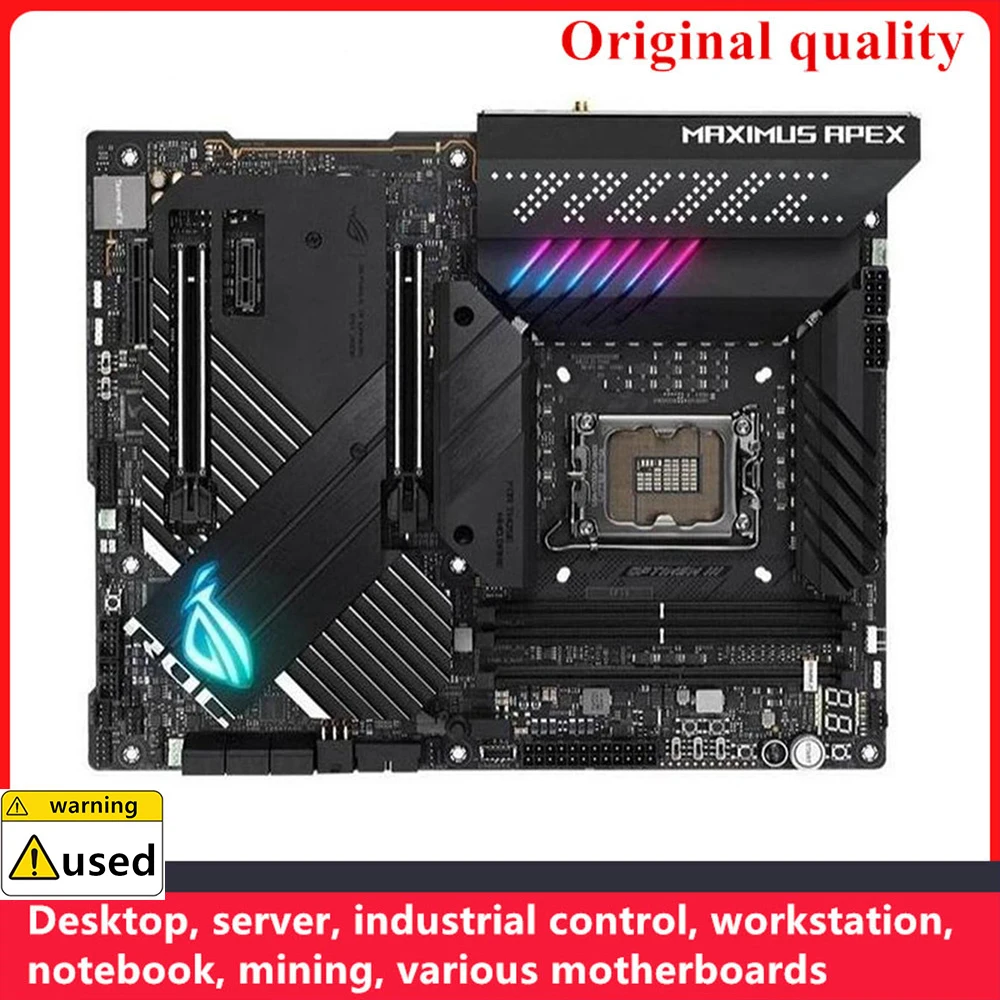 For ROG MAXIMUS Z690 APEX Motherboards LGA 1700 DDR5 128GB ATX For Intel Z690 Desktop Mainboard M.2 NVME SATA III USB3.0