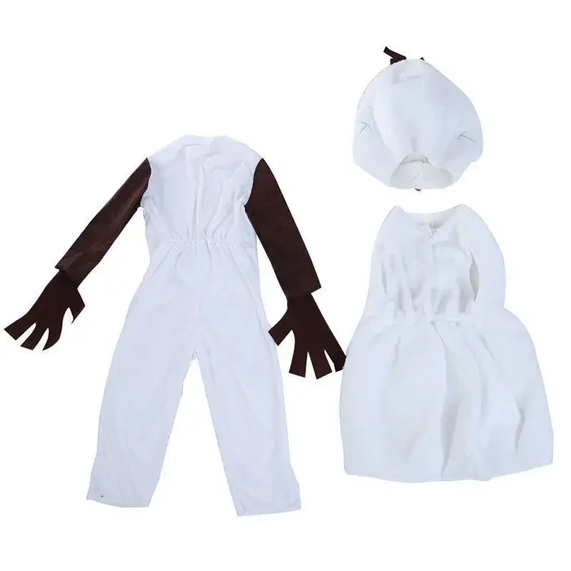 Anime Frozen Olaf Cosplay Kostuums Voor Kinderen Unisex Kerst Mascotte Kostuum Set Halloween Rollenspel Verkleed Carnaval Feest Cadeau