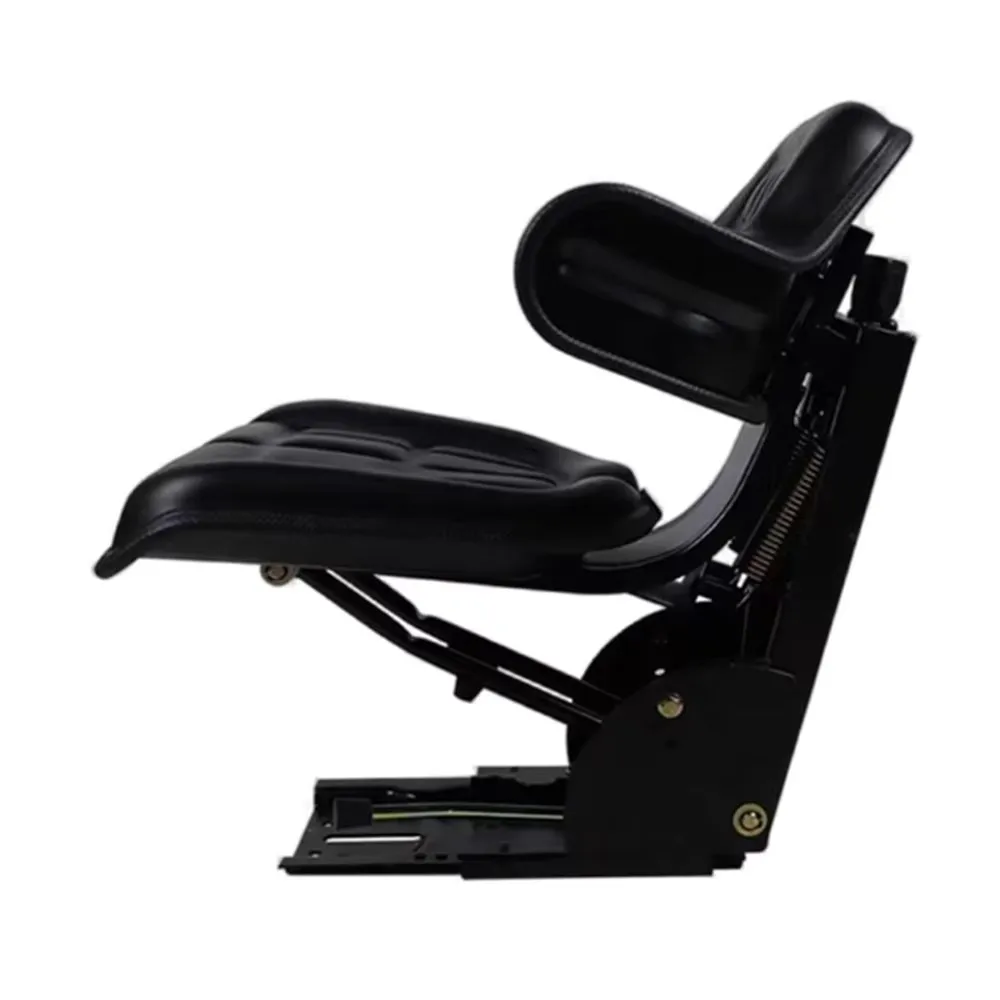 Agricultural Suspension Shock Absorbing Seat PU Adjustable Tractor Forklift Harvester Driver Chair