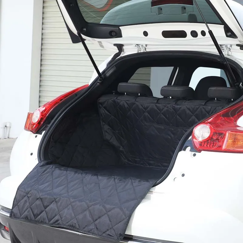 

Fit For Nissan JUKE F15 2011-2019 Oxford Cloth Black Car Trunk Pet Anti-dirty Pad Transport Pad Car Accessories