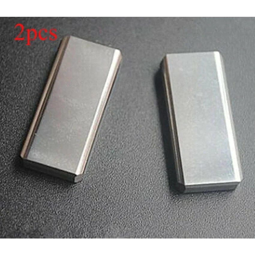 2pcs For FANUC Wire EDM Upper Lower Power Feed Contact F006 30x12x4mm 26x12x4mm A290-8110-X750