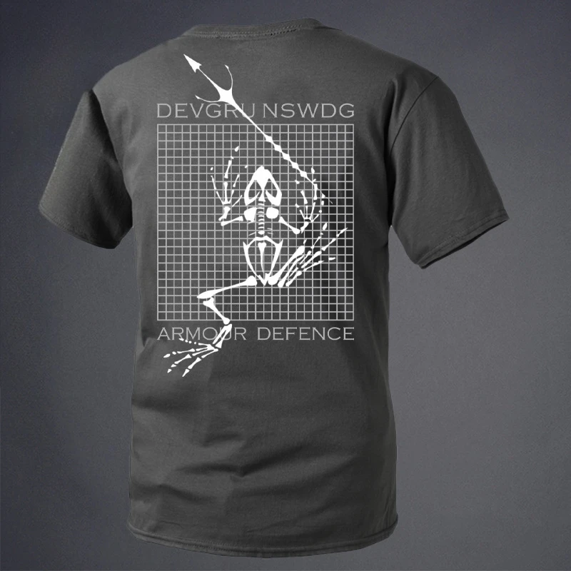 2026 New Summer Product - Military Style - Seal Team 6 (DEVGRU) Theme Design - Trendy Sports Short-Sleeved T-Shirt