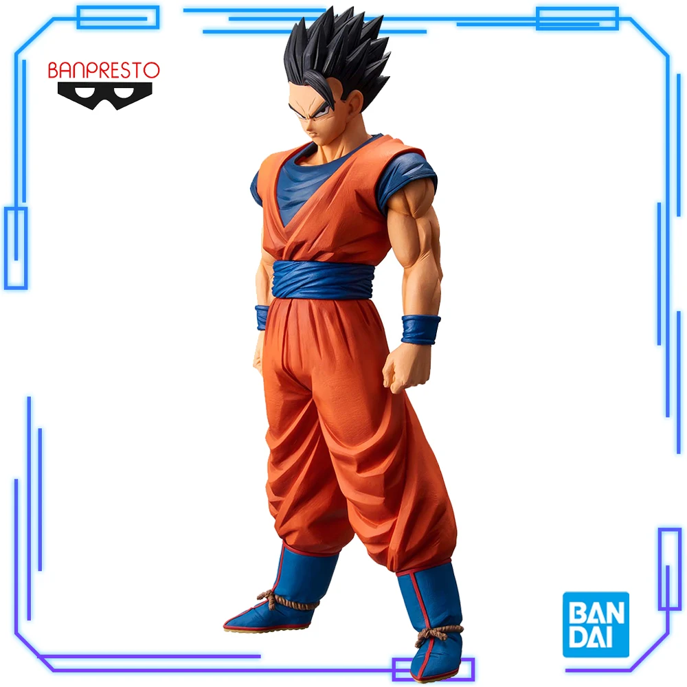 

In Stock Bandai Original Genuine Banpresto Grandista Resolution of Soldiers Dragon Ball Z Son Gohan 28cm Model Toy Figures Gift