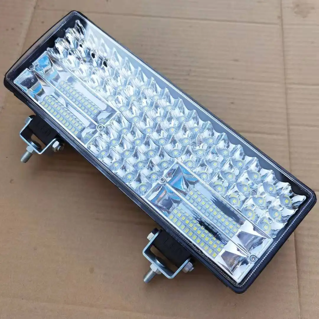 2/1x12-85v 10 Cal listwa świetlna Led reflektor przeciwpowodziowy lampa do jazdy światło robocze do motocykla 4x4 ciężarówka ciągnik do łodzi