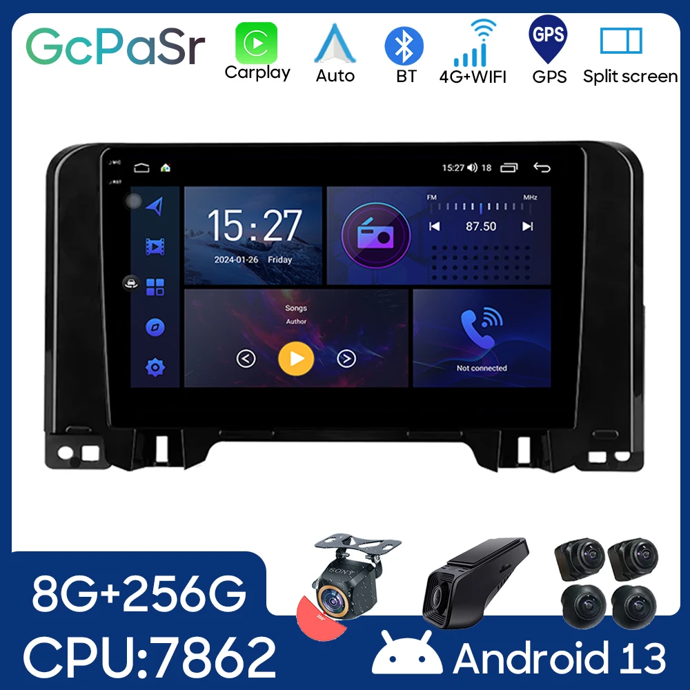 

Android For Citroen C3 2022 - 2023 Car Radio Video Player Multimedia GPS Navigation Auto Carplayer WIFI Head Unit NO 2din DVD BT