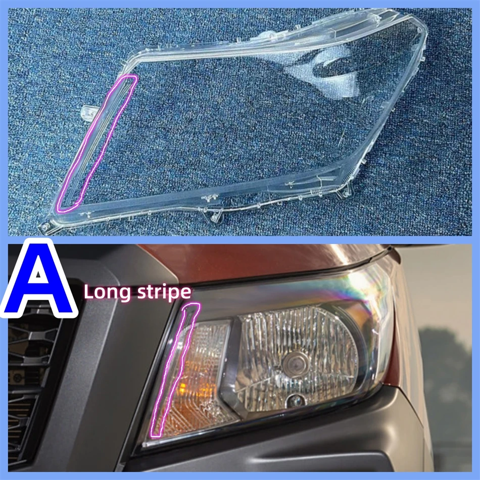 

Для Nissan Navara 2015-2021 автомобильная фара стекло замена оригинального абажура