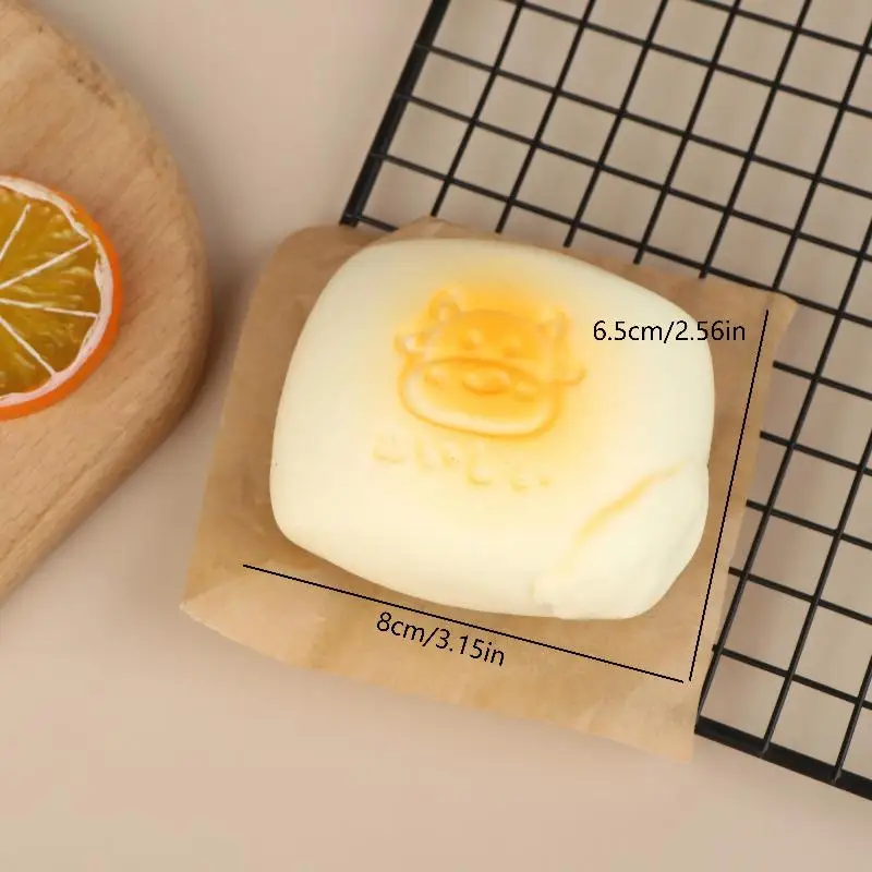 1PC Kawaii Gesimuleerde Melk Brood Knijpen Speelgoed Zachte Trage Rebound Stress Relief Speelgoed Kinderen Volwassenen Zintuiglijke Fidget Squeeze Speelgoed geschenken