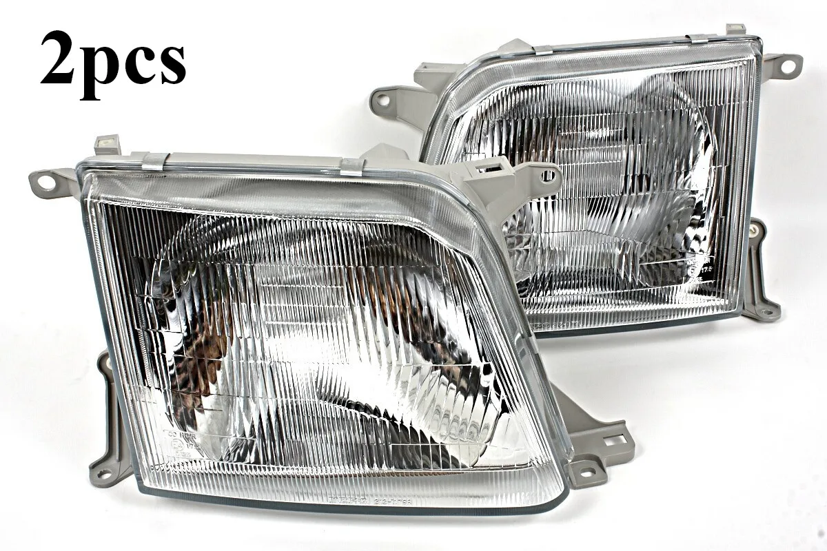 

1997-1999 For TOYOTA Land Cruiser Prado FJ90 LJ95 HeadLights Front Lamps PAIR 2p