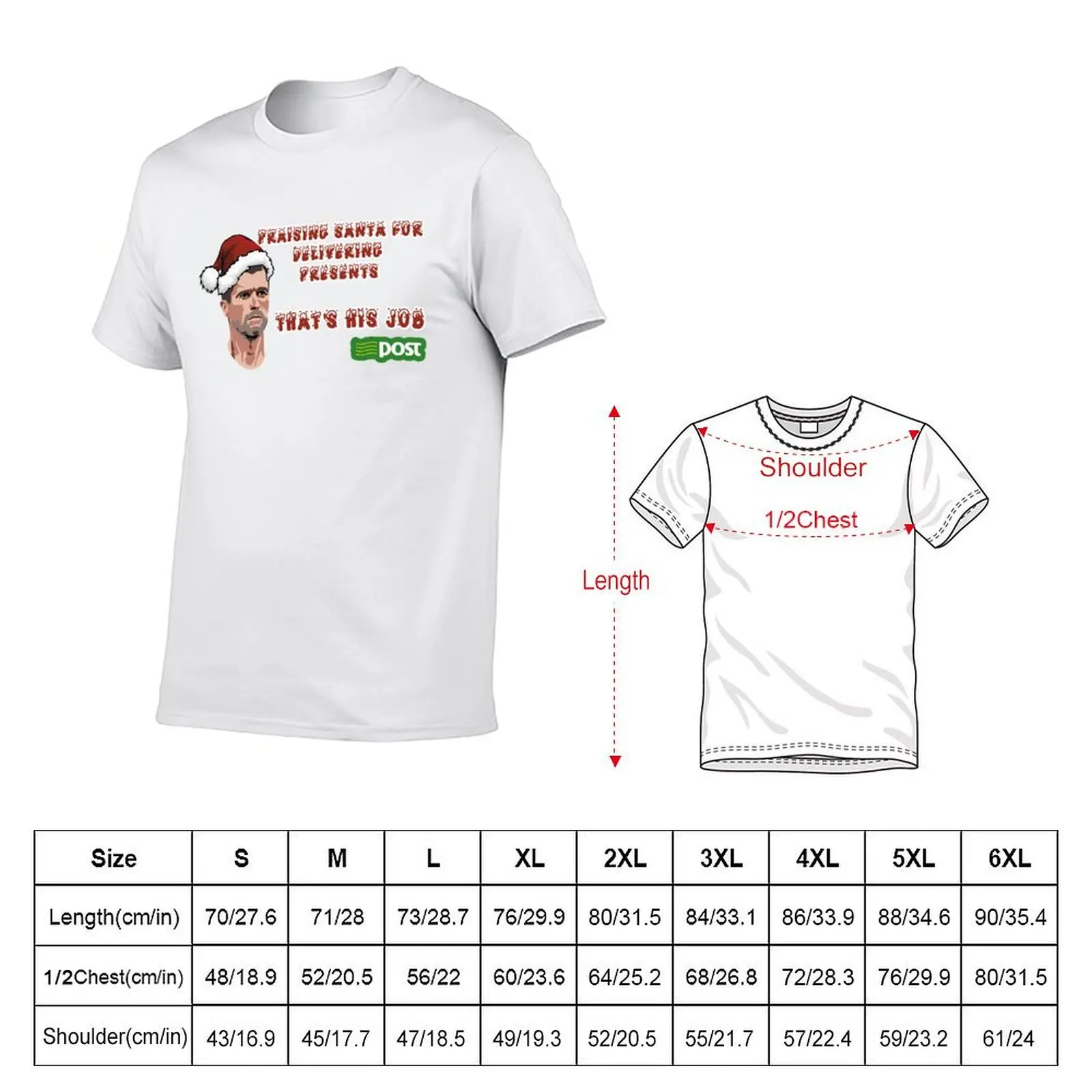 Animal Roy Keane Xmas T-Shirt t shirt for man 100 percent cotton funny t shirts dark humor T-Shirt