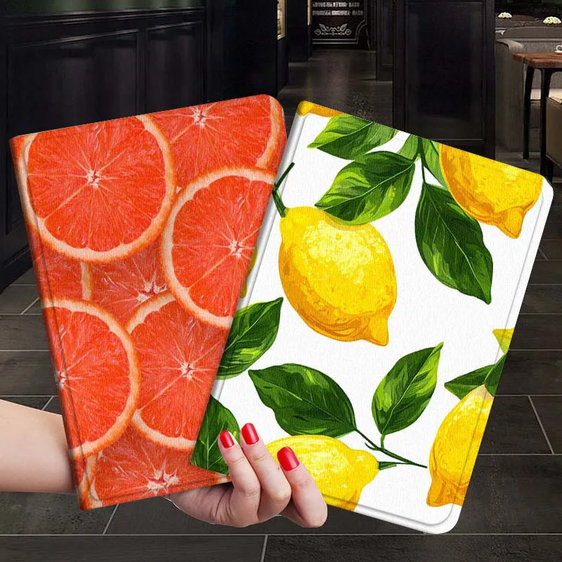 

Fruit Lemon Pomelo Color Gift For Xiaoxin Lenovo Tab P12 Extreme Legion Y900 Idea Pro GT 12.1 2025 Foldable Tablet Case