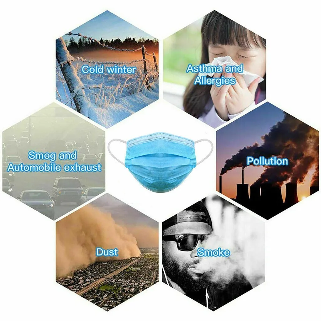 Multiple Styles Of Disposable Child Protective Masks Three-Layer Filtering Design Cotton Kids Safety Mask Child-Friendly маска