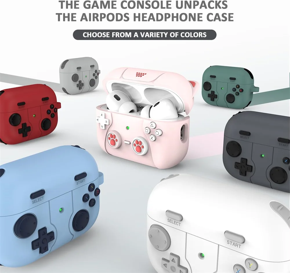 Cassette Tape Case For AirPods Pro USB-C for AirPods Pro2 Pro 2nd Gen 2023 Case Shockproof Cover For AirPods 4 2024 USB C Case