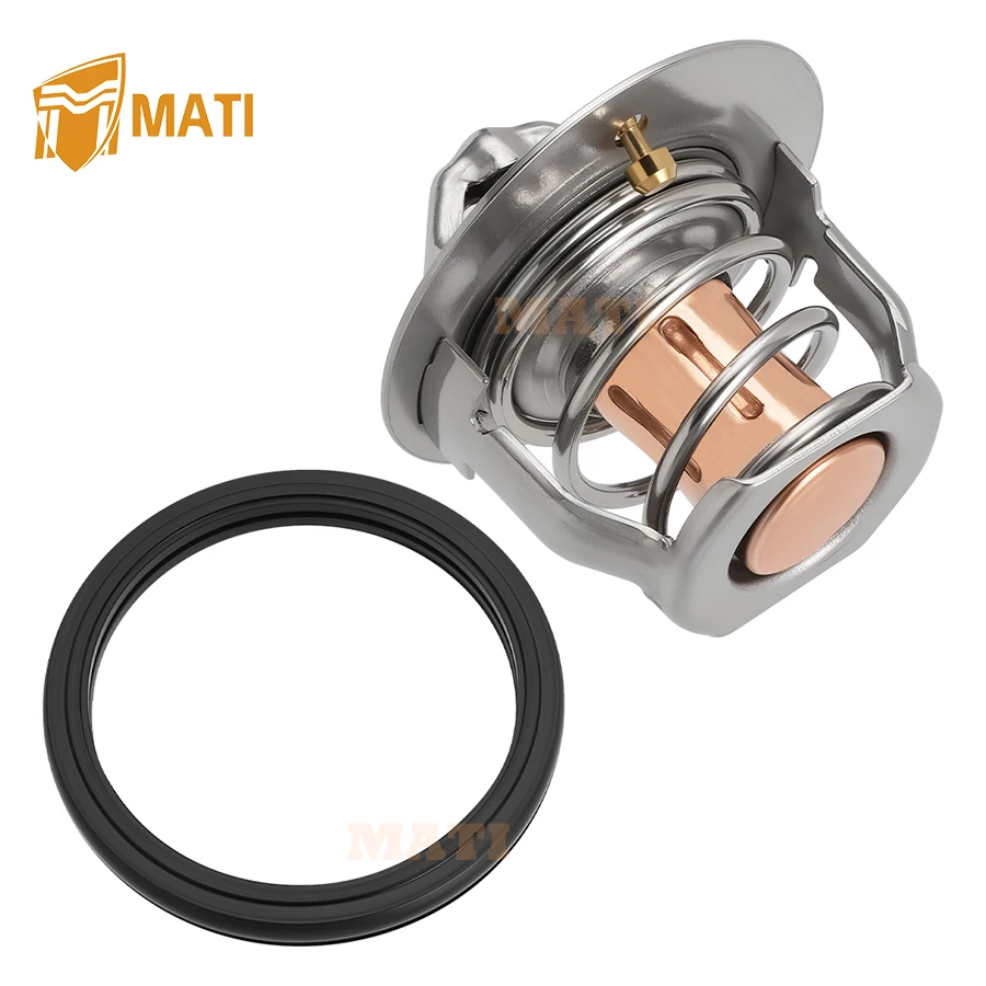 M MATI Thermostat w/ O-Ring For Kawasaki Mule 1000 PRO-DXT PRO-DX KAF1000 49054-0008