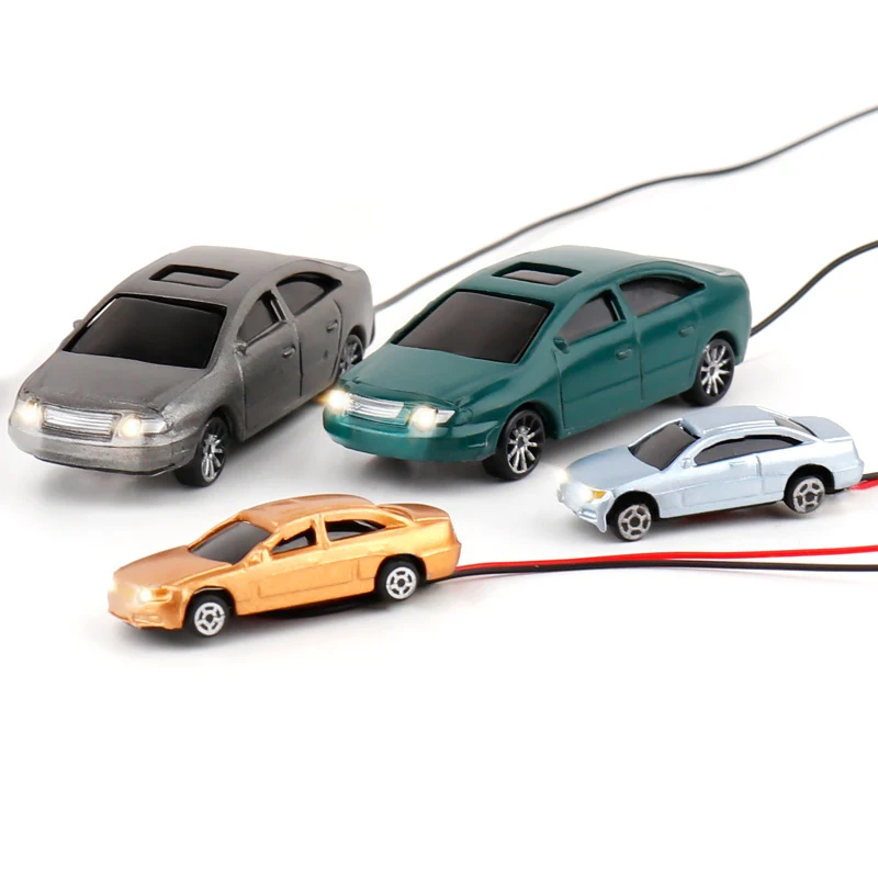 

Scale 1:75 1:100 1:150 1:200 Luminous Color Car Sand Table Building Model Materials Road Scene Model Kits Diorama Accessories