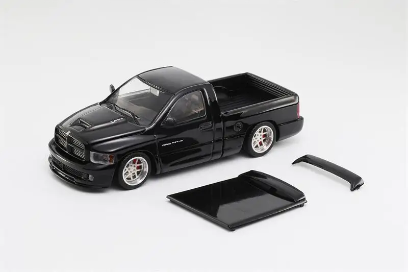 

Shoom64 1:64 Dodge RAM SRT-1 Black / White Die-Cast Car Model Miniature Gifts