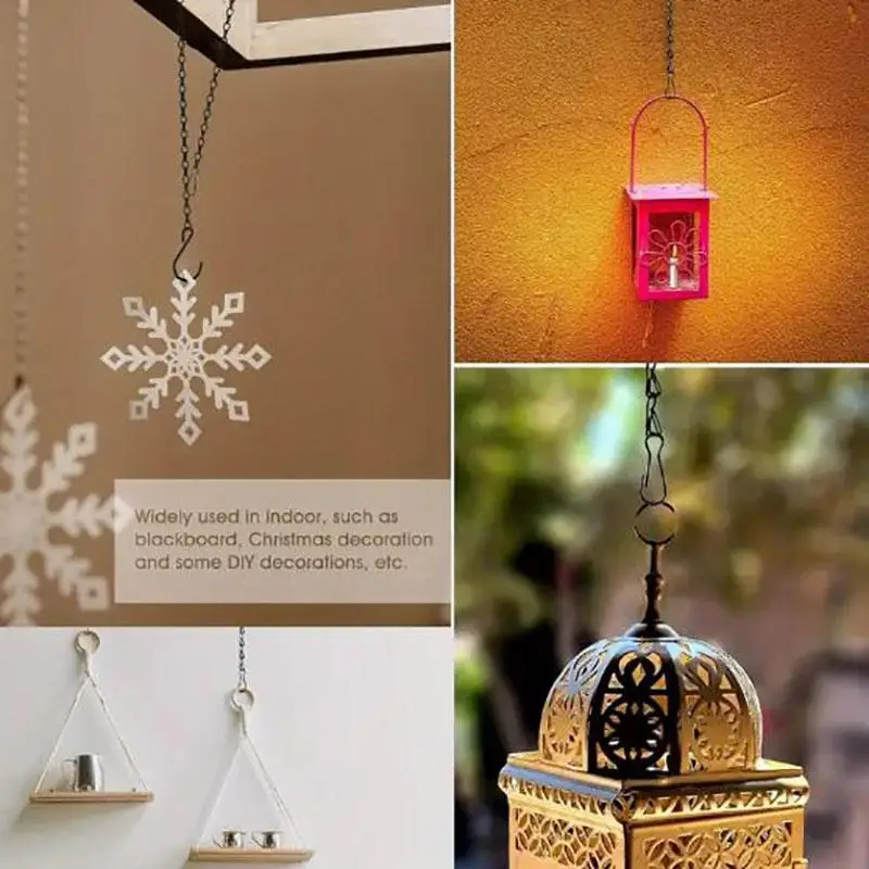 New Hanging Chains For Flower Pot Basket Bird Feeders Planters Lanterns Ornaments Plant Hangers