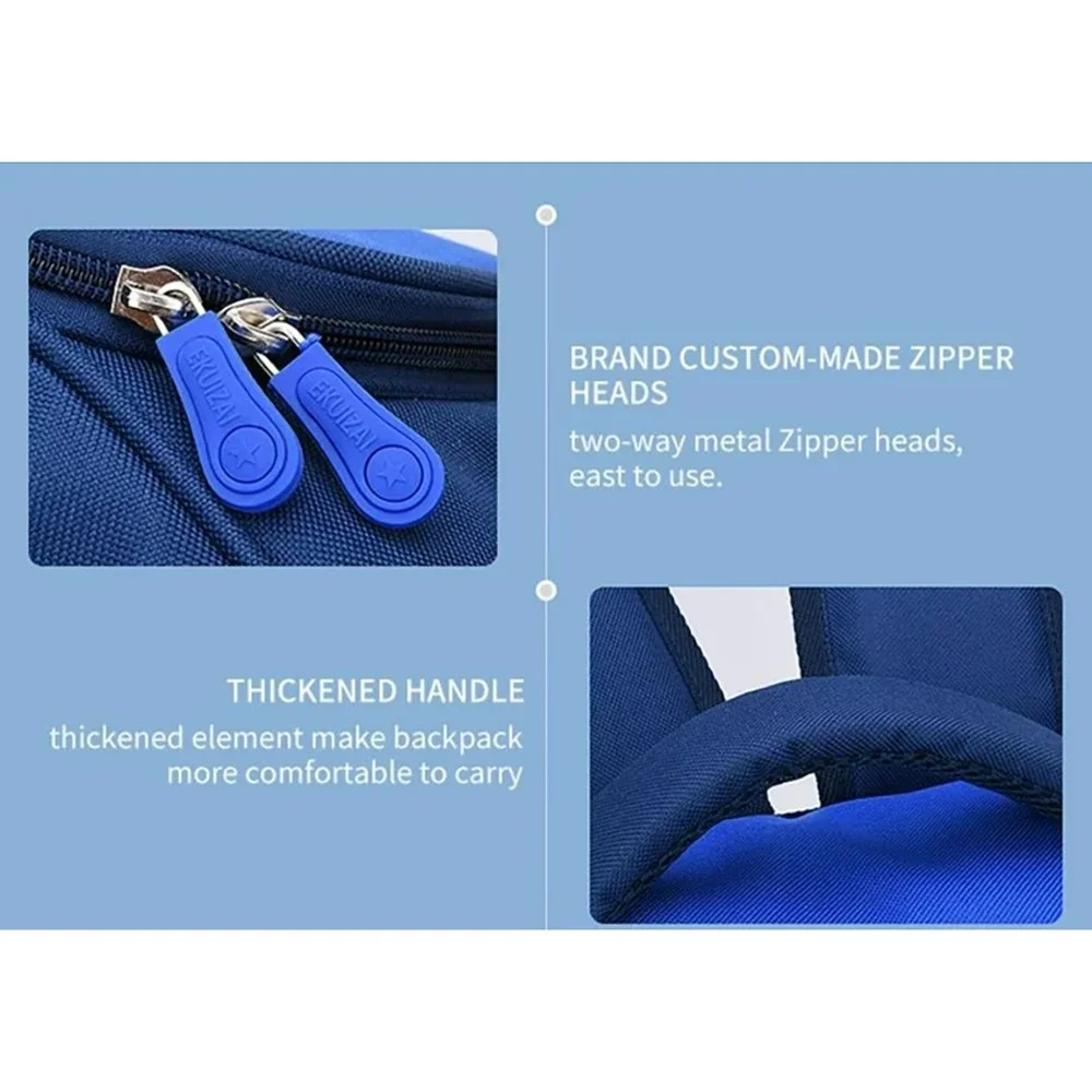 Школьные сумки, Школьные рюкзаки для мальчиков, детей, подарки, синие