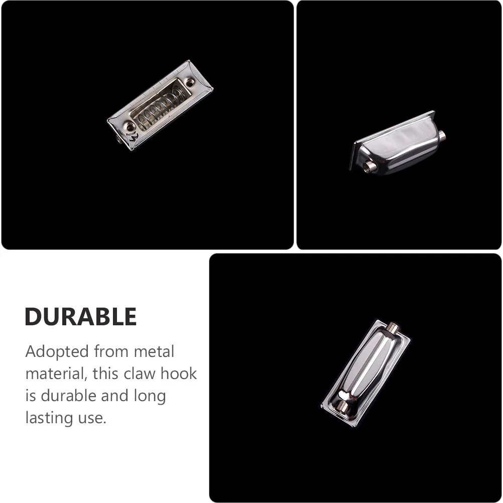 2pcs Double-end Snare Drum Lug Hooks Connector กลองชุดอุปกรณ์เสริมกลอง Hook Drum Connector Double-end Lug