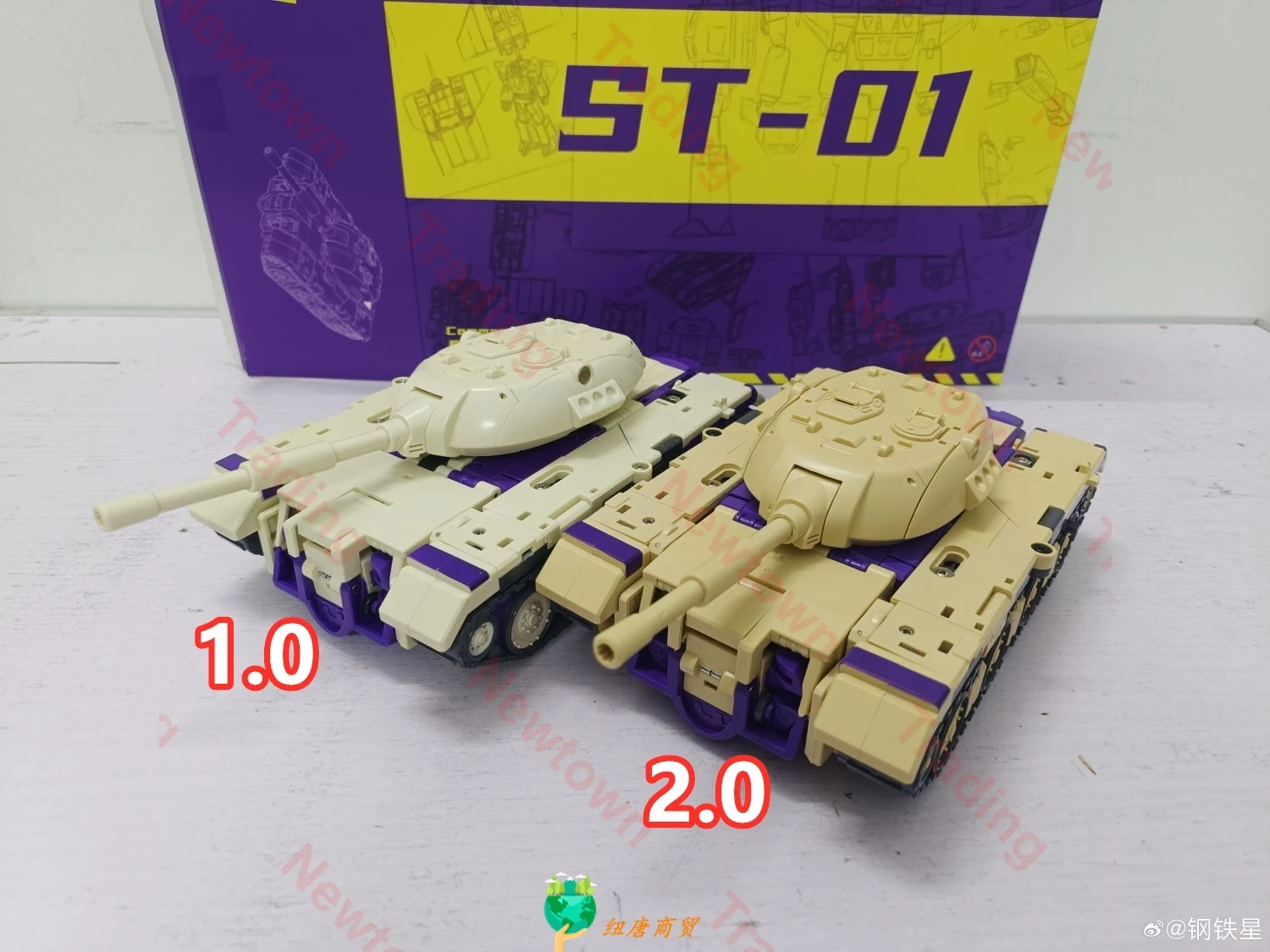 【2.0 الإصدار متوفر الآن】ألعاب نجوم التحول ST-01 ST01 Blitzwing ثلاثة أشكال خزان الطائرات GA Conmander G1 عمل الشكل #6