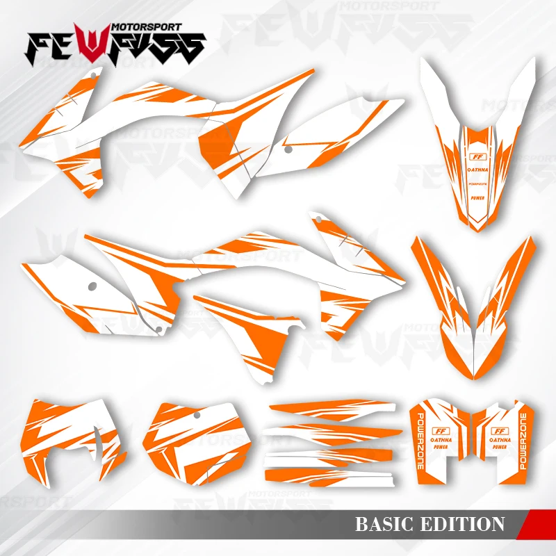 

Fewfuss графические наклейки наклейки для мотоцикла на заказ для KTM EXC 2012 2013 SXF 2011 2012 006