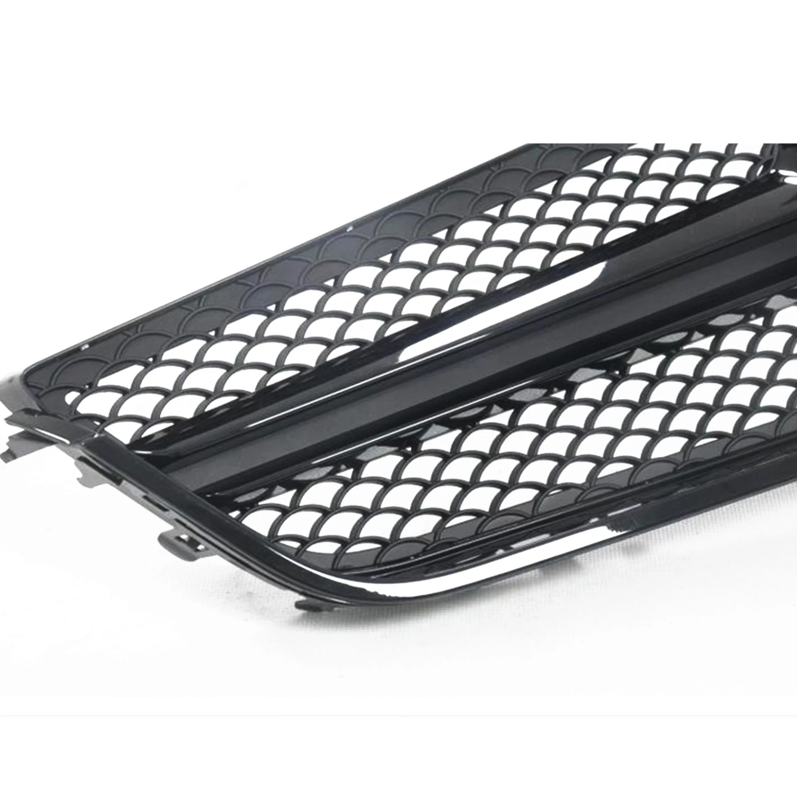 Front Grille Grill Upper Bumper Hood Mesh Grid For Mercedes-Benz W207 E Coupe 2 Door 09-13 E250 E300 E350 E500 E550 AMG Style