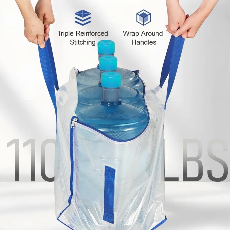 Heavy Duty Moving Bags Extra Large, Premium Storage Bags, Handles, Moving Supplies for Clothes, Bedding, College Dorm Essentials - view 3