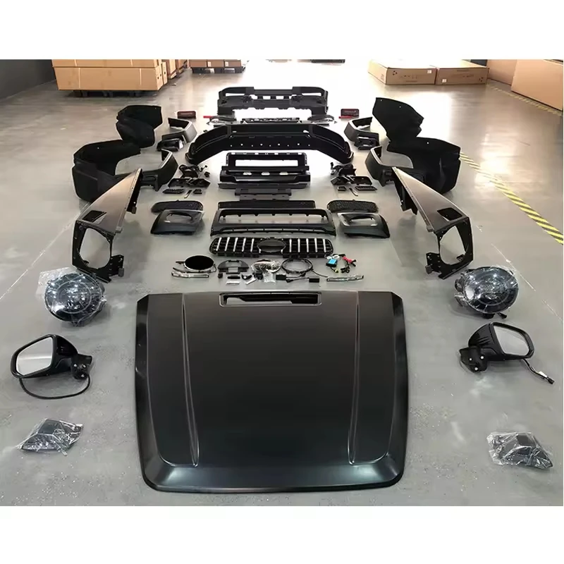 For Mercedes benz G Class W463 to W464 Style Body Kit W463A Facelift Full Set Car Accessories Modification Hood Bumpers Fenders