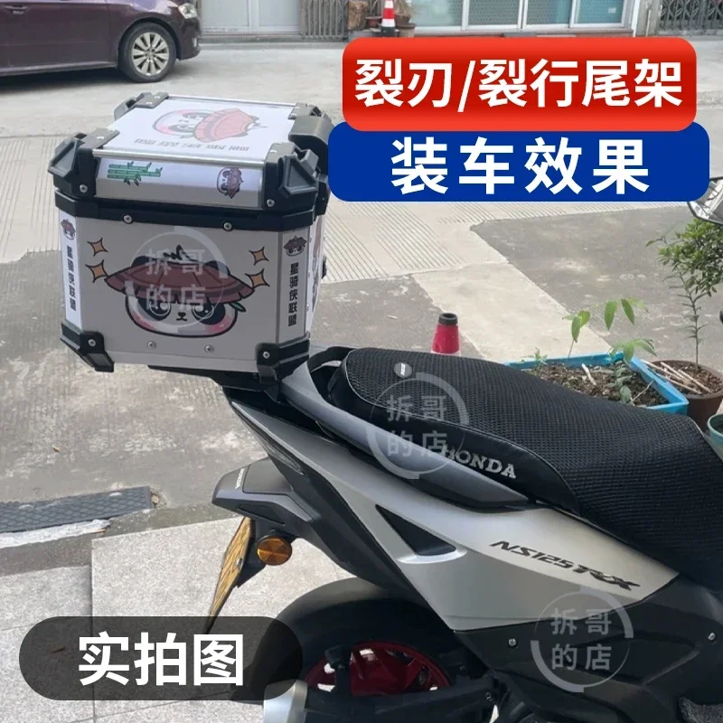 Für Honda Crack Blade Tail Rack NS125RX125RX Rear Shelf Rückenlehne