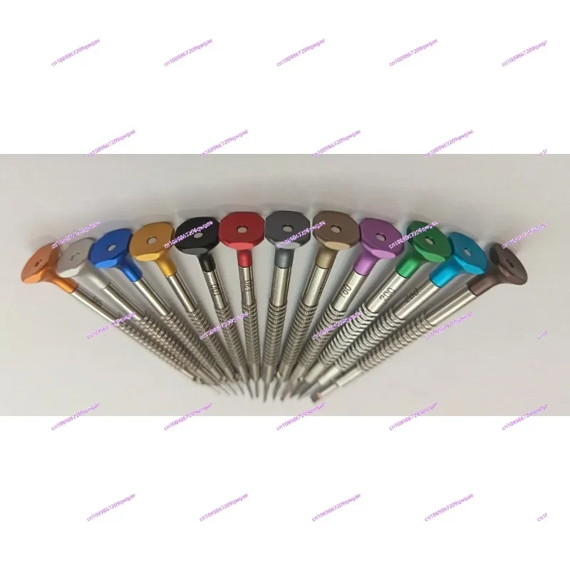 

Инструмент для ремонта часов: 12-модельная прецизионная отвертка с шарикоподшипником и плоской головкой