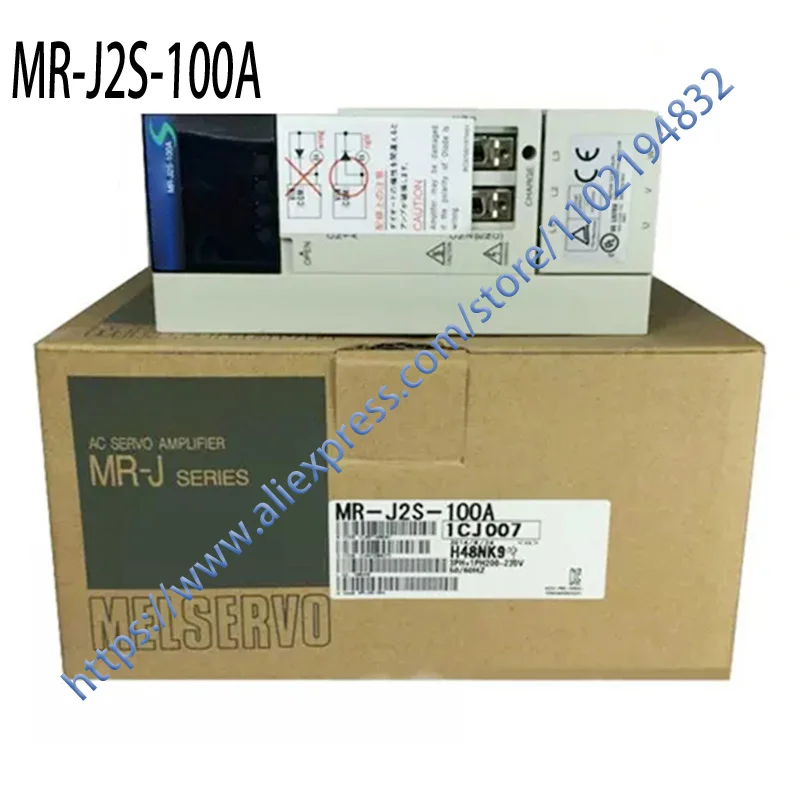 Novo original MR-J2S-60B MR-J2S-60A MR-J2S-100A MR-J2S-200A MR-J2S-500B MR-J2S 70A, garantia de um ano, envio rápido