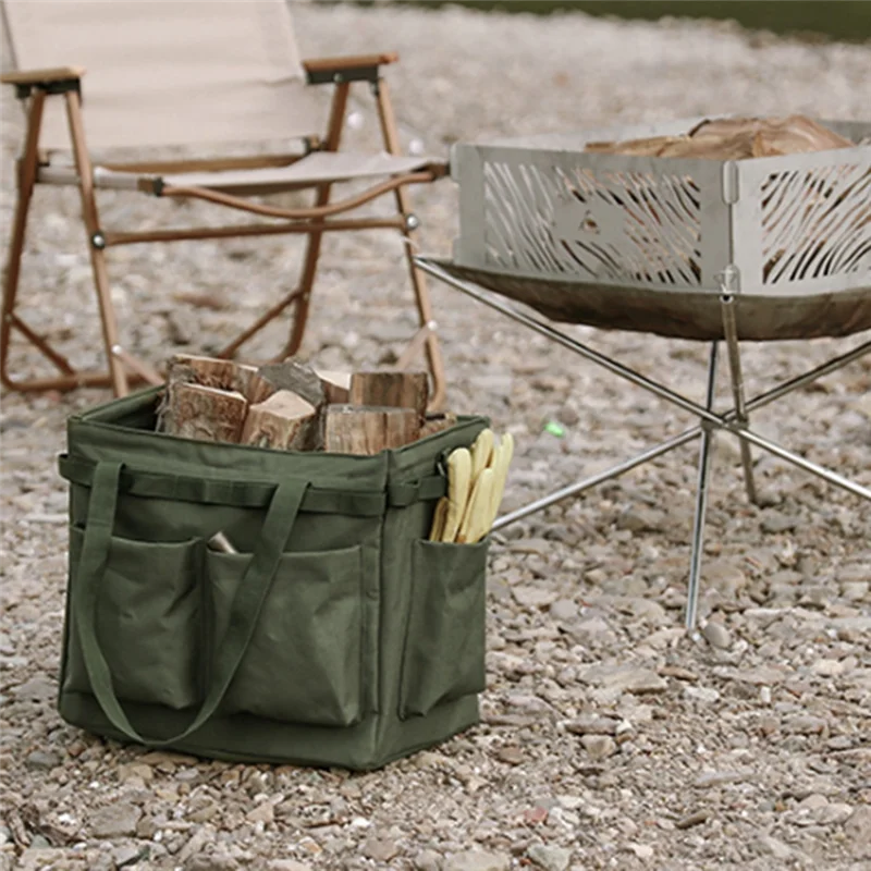

Large Multi-Functional Travel Bag Camping Storage Tool Bag Camping Storage Tool Bag Picnic Firewood Bag