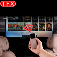 For XPeng XiaoPeng X9 2024 2025 Car Styling Entertainment Screen Remote Control Silicone Protective Cover Dustproof Accessories