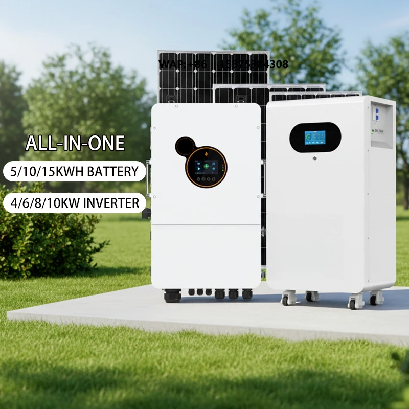 Solar Power System Free Design Lithium Ion Polycrystalline Silicon 10 kW Home Use 220/230V Inverter