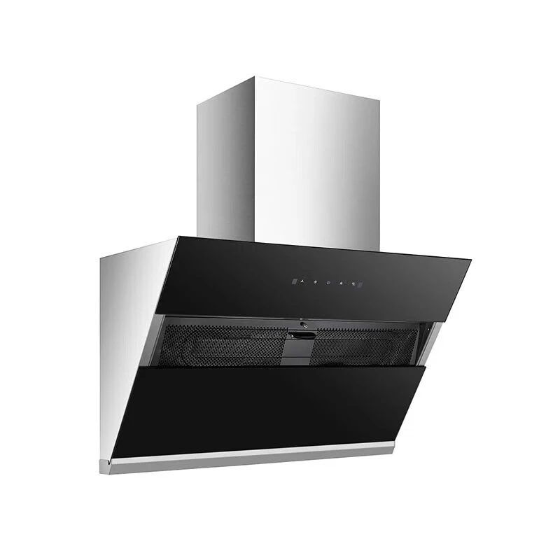 주방용 900mm 레인지 후드 스마트 연기 제거 후드 쿠커 굴뚝 배기 레인지 후드