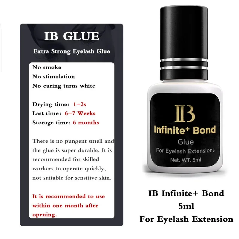 Eyelash Extension Glue IBeauty Type IB Infinite Plus Glue Fast Individual Tools 5ml Health Shop Makeup Drying Beauty Adhesive